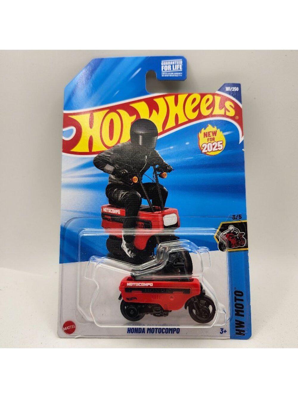 Hot Wheels Honda Motocompo New For 2025 HW Moto 3/5 181/250